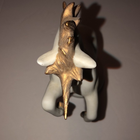 Vintage 1983 Aldon Porcelain Bisque Unicorn 8” Tall - Picture 6 of 8